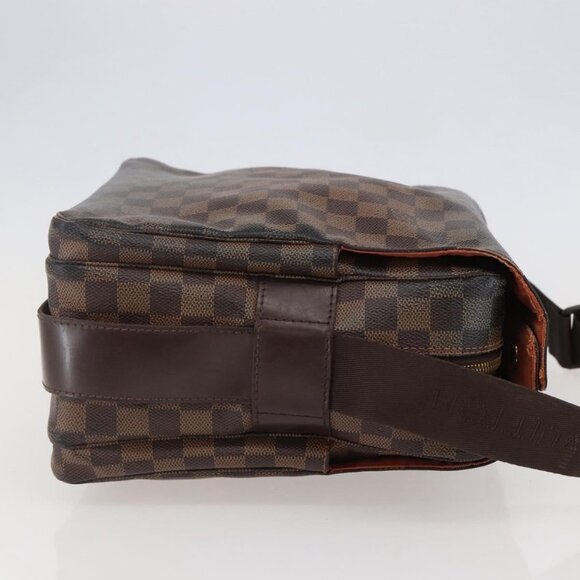 Authentic LOUIS VUITTON Damier Ebene Naviglio Shoulder Bag N45255 LV - Picture 11 of 16